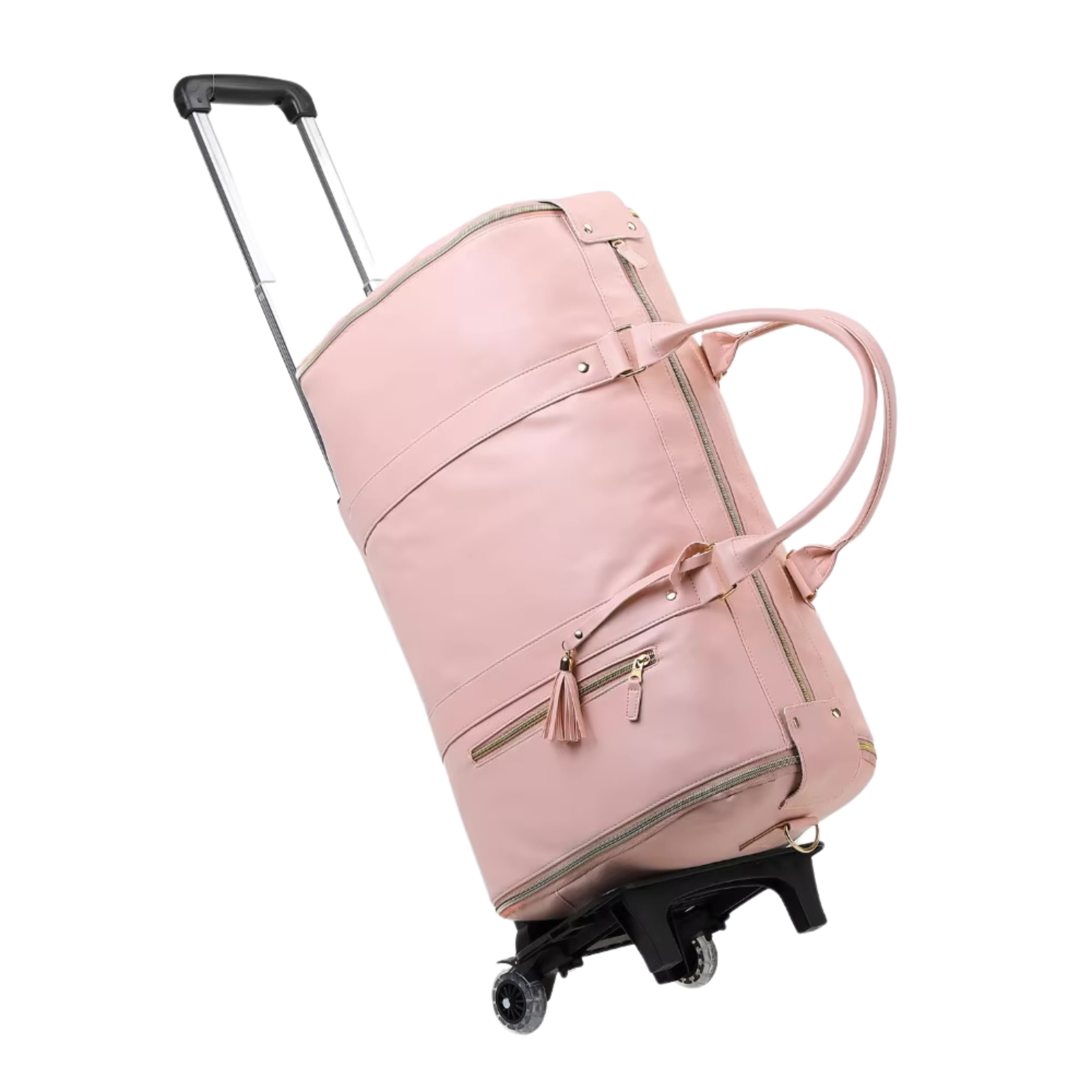 Pretty Essentials Carry-On (Pink Velvet) - LOLLYPOP