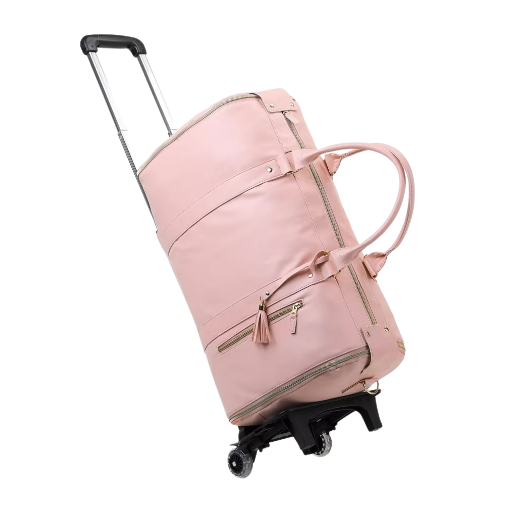 Pretty Essentials Carry-On (Pink Velvet) - LOLLYPOP